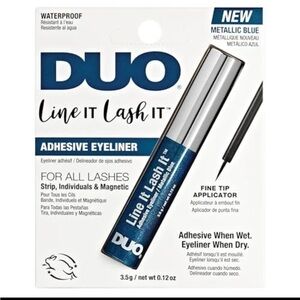 DUO Line It Lash It Adhesive Eyeliner metallic blue